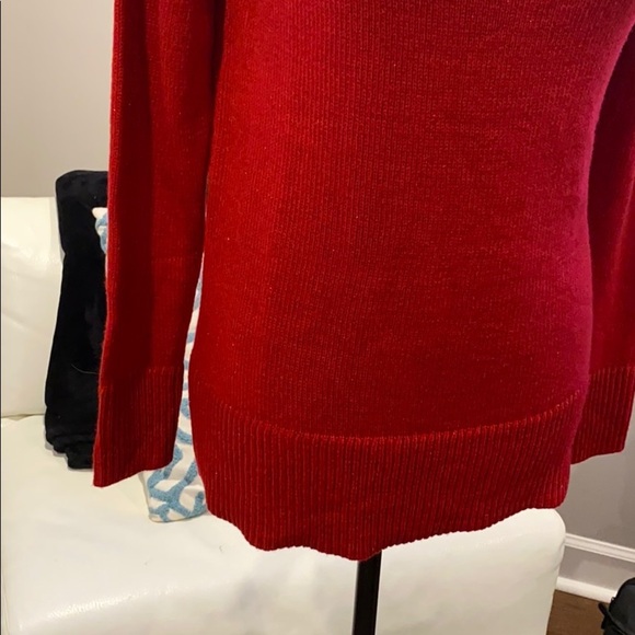 Apt. 9 Red Sweater - Rhinestone & Sparkle, Small - Picture 3 of 7